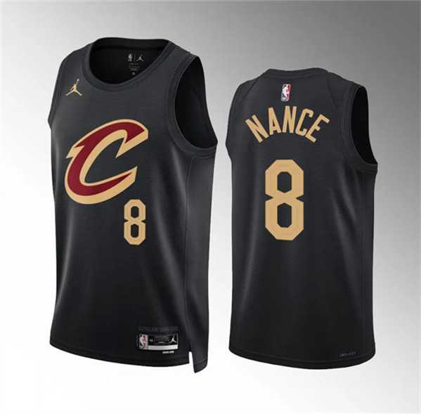 Men's Cleveland Cavaliers #8 Pete Nance Black Statement Edition Stitched Jersey Dzhi,We sell and wholesale Men's Cleveland Cavaliers #8 Pete Nance Black Statement Edition Stitched Jersey Dzhi on line form chian!